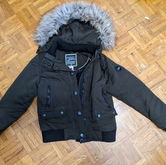Point Zero Children's Winter Jacket - Picture 3 of 5